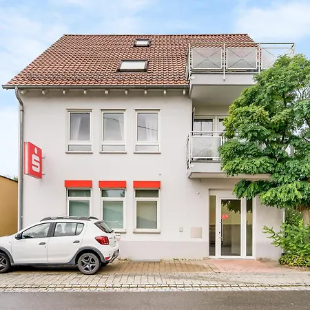 Monteurwohnung, 5 Einzelbetten, Küche, Parkplatz, Nähe Stuttgart, Hyra Living - Hn03 *